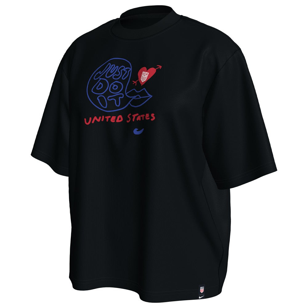 USMNT Women's Spring T-Shirt Black | Nike discount