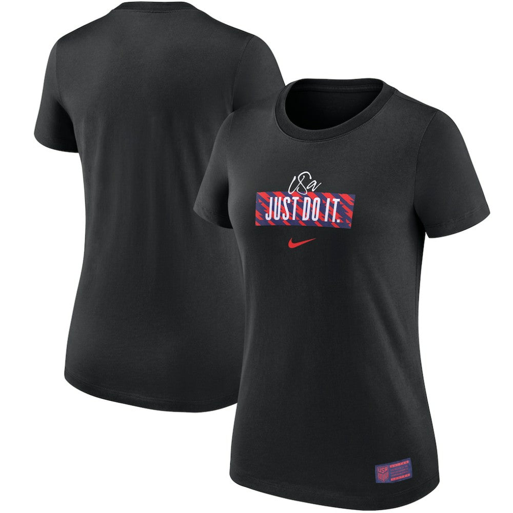 USMNT Women's Verbiage T-Shirt Black | Nike