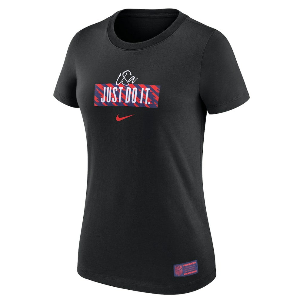 USMNT Women's Verbiage T-Shirt Black | Nike