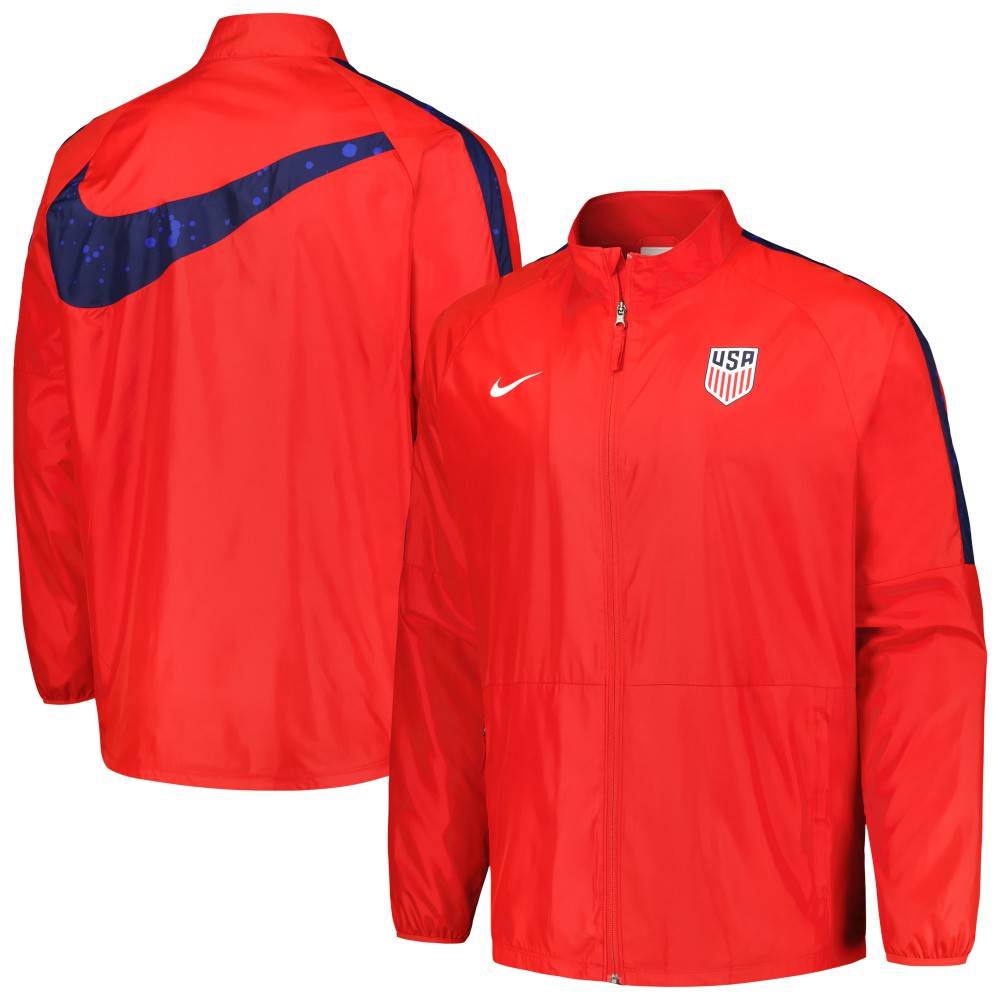 USMNT 2023 Academy AWF Raglan Full-Zip Jacket Red | Nike discount