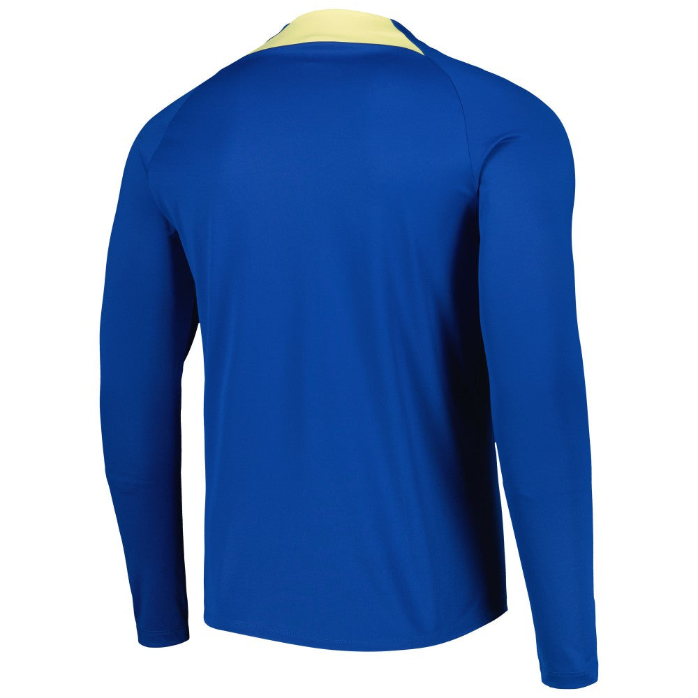 Club America Academy Pro Drill Raglan Quarter-Zip Top Blue | Nike Online