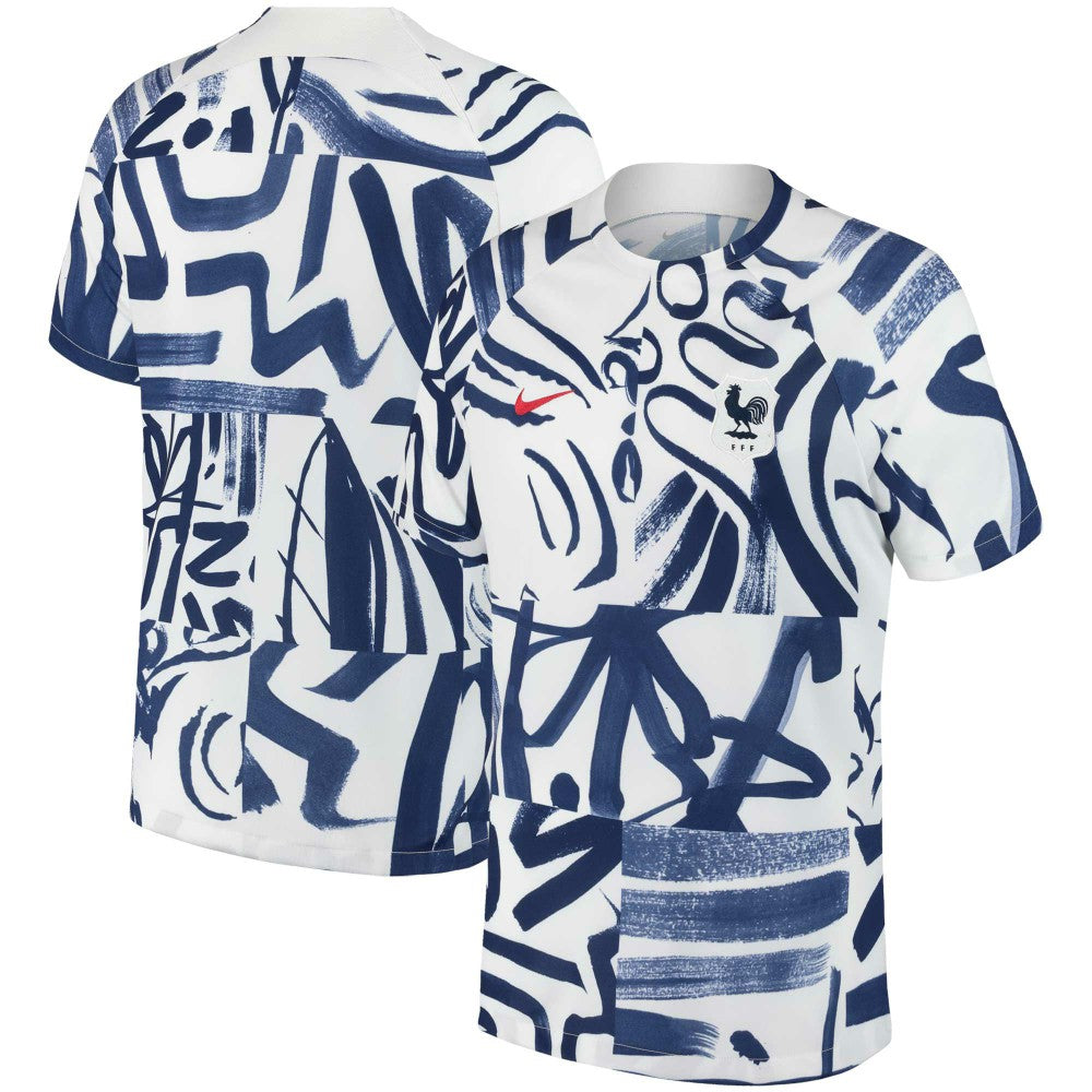 France Women's National Team 2023 Academy Pro Pre-Match Top White | Nike cheap