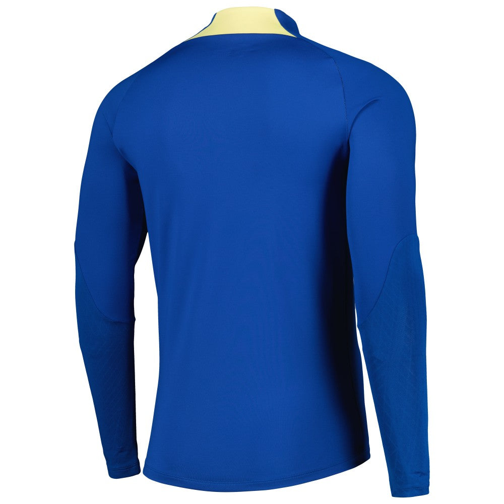 Club America Strike Drill 2023/24 Performance Quarter-Zip Long Sleeve Top Blue | Nike discount