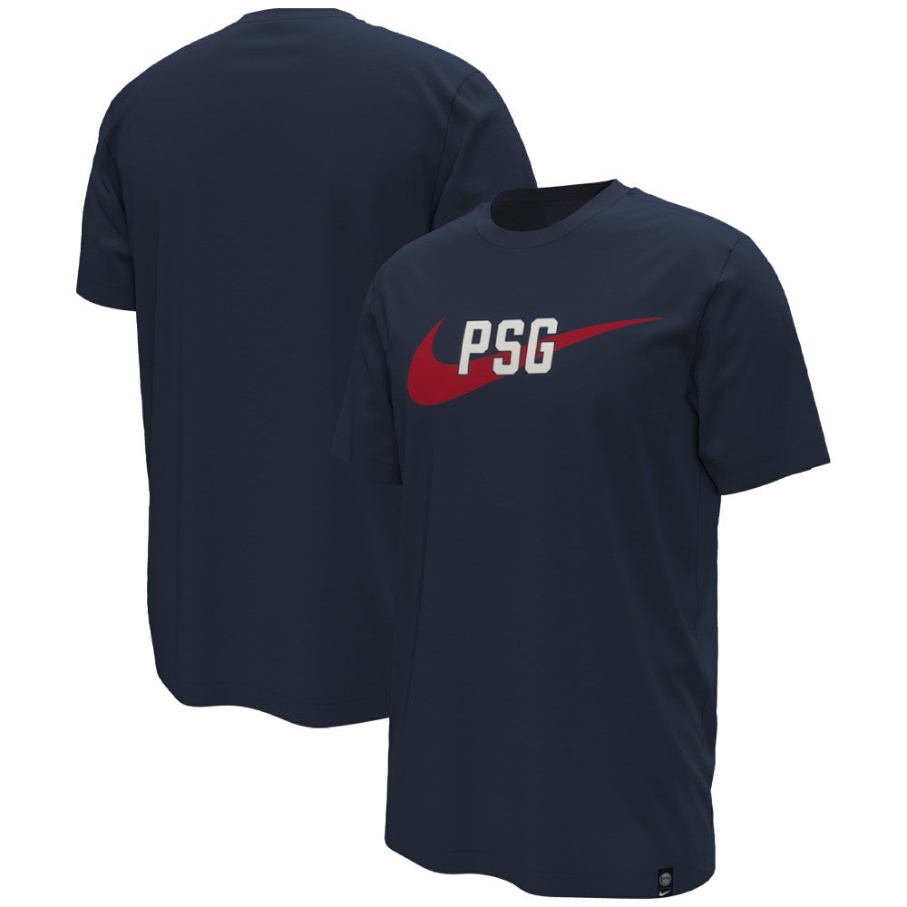 Paris Saint-Germain Swoosh T-Shirt Navy | Nike discount