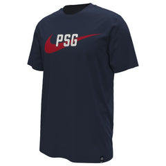 Paris Saint-Germain Swoosh T-Shirt Navy | Nike discount