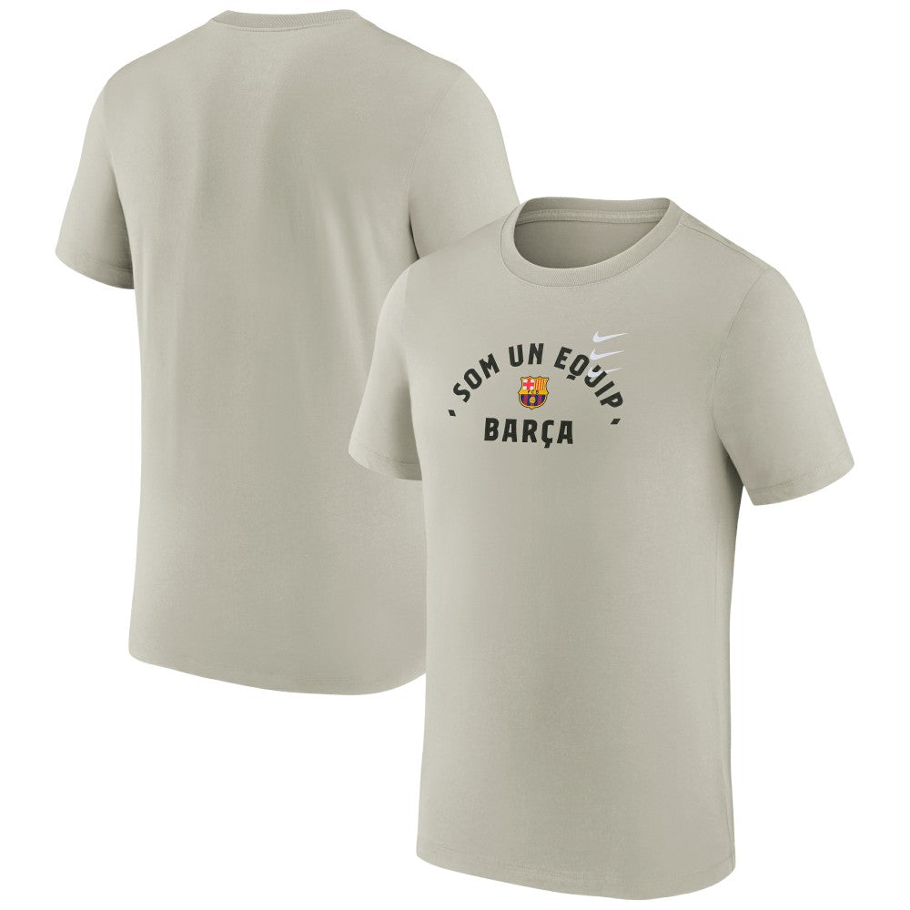 Barcelona Verbiage T-Shirt Tan | Nike