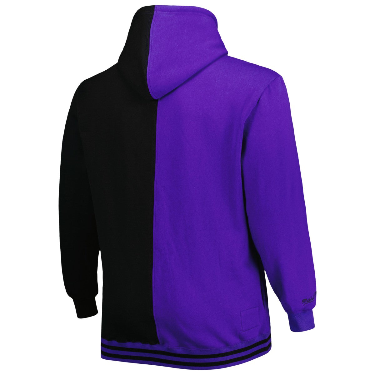 Phoenix Suns Big & Tall Hardwood Classics Split Pullover Hoodie Purple/Black - NBA
