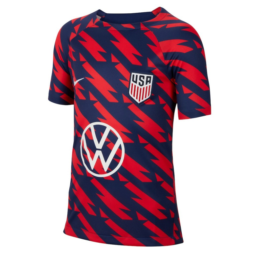 USMNT Youth 2023/24 Academy Pro Performance Pre-Match Top Red | Nike cheap