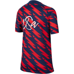 USWNT Youth 2023/24 Academy Pro Performance Pre-Match Top Red | Nike