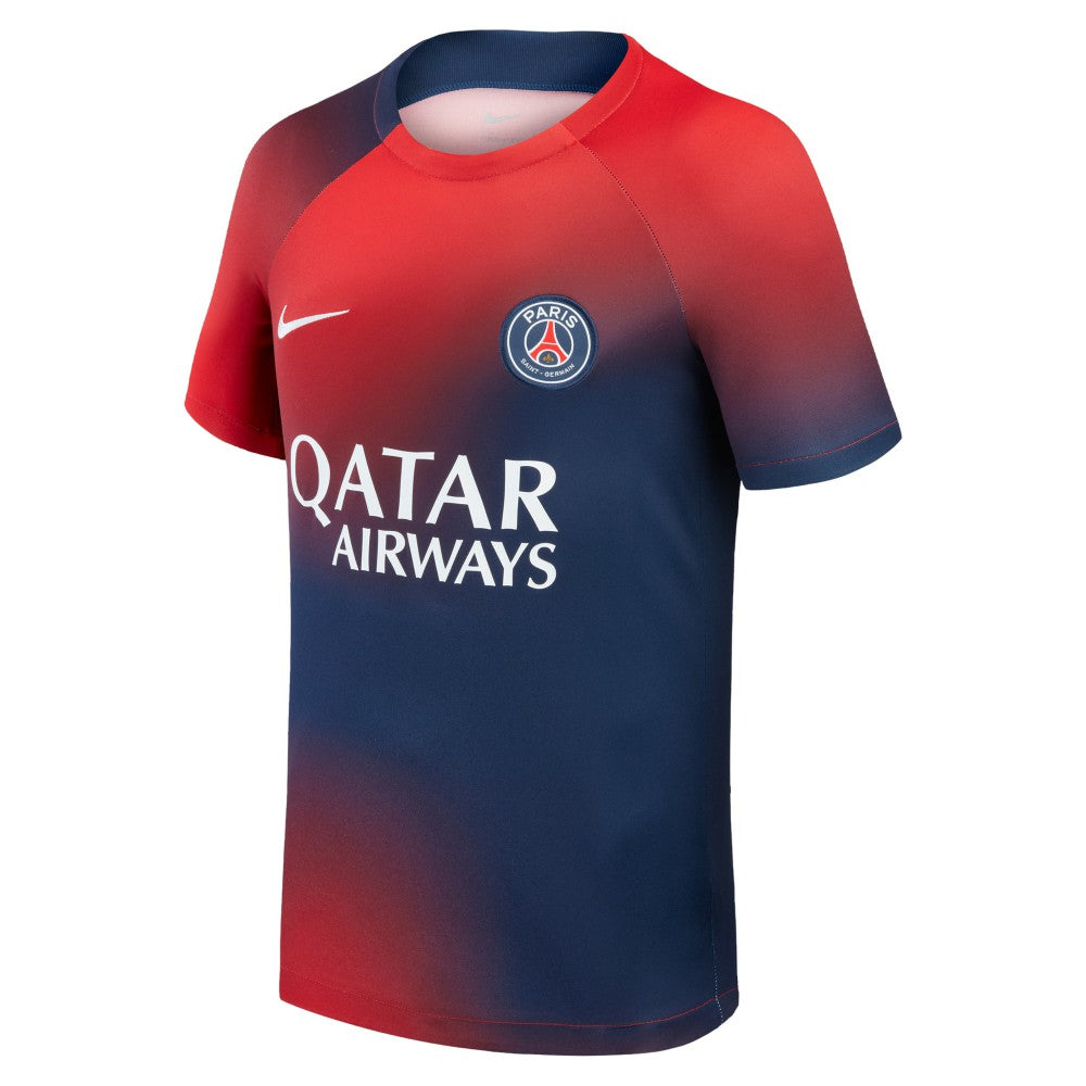 Paris Saint-Germain Youth 2023/24 Pre-Match Performance Top Navy | Nike