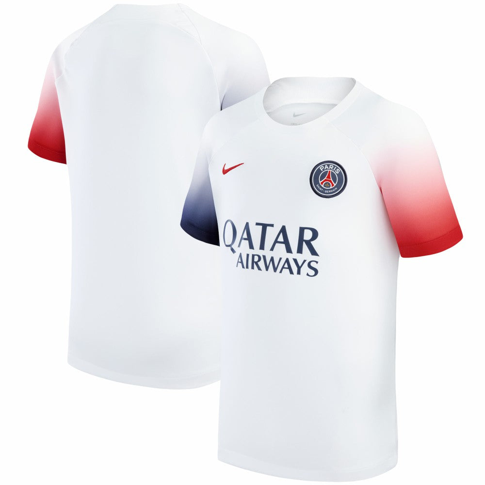 Paris Saint-Germain Youth 2023/24 Academy Pro Performance Pre-Match Top White | Nike Online
