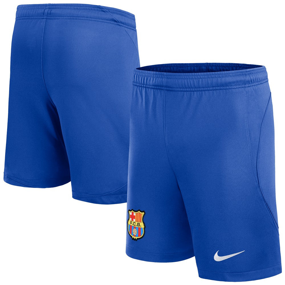 Barcelona Youth 2023/24 Away Stadium Performance Shorts Royal | Nike