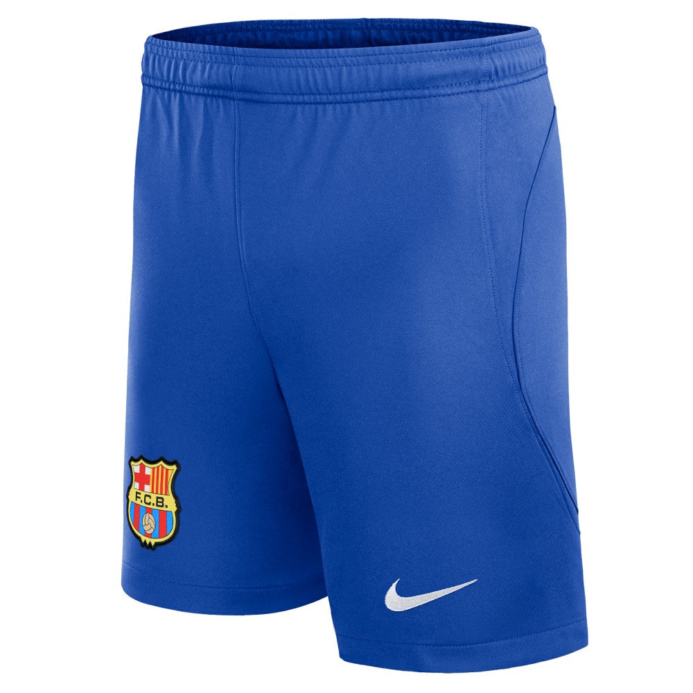 Barcelona Youth 2023/24 Away Stadium Performance Shorts Royal | Nike