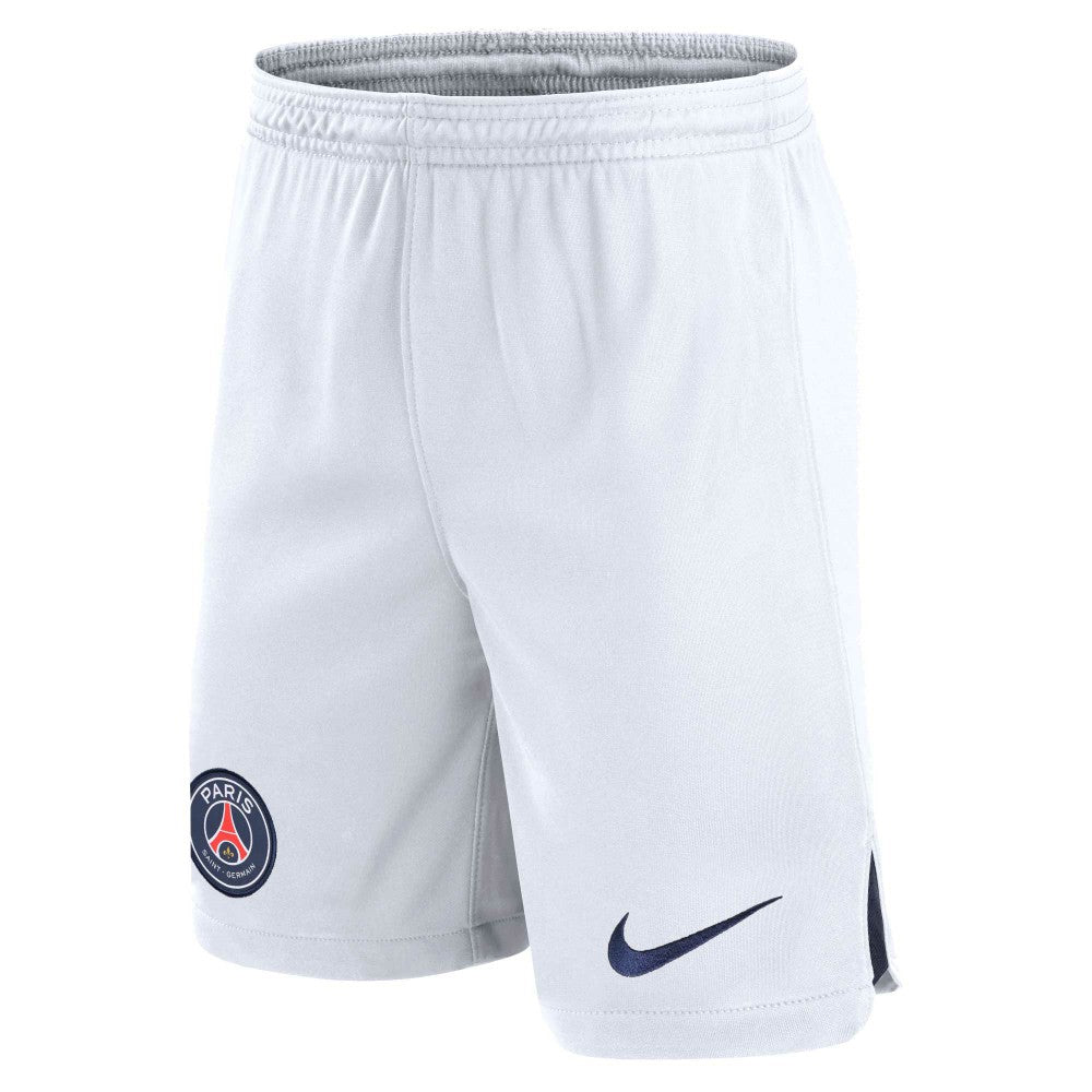 Paris Saint-Germain Youth 2023/24 Away Stadium Performance Shorts White | Nike