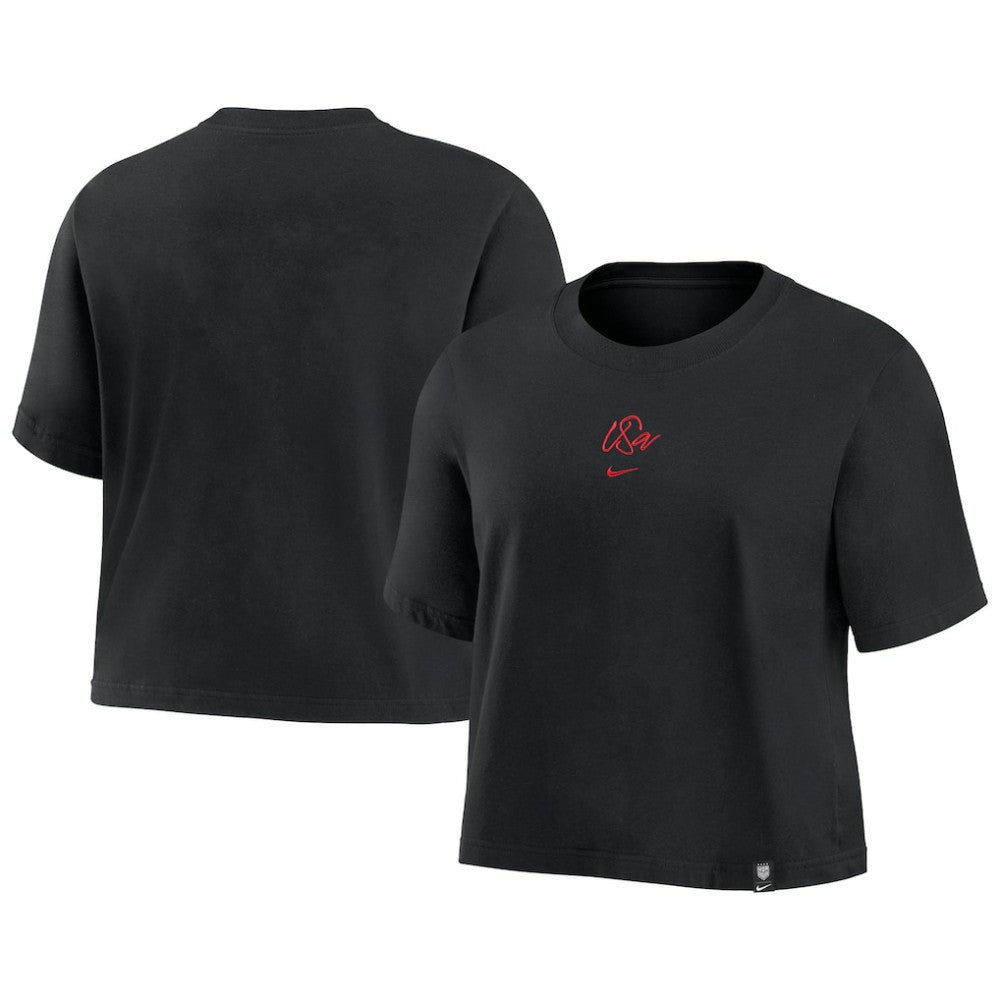 USWNT Women's Fearless T-Shirt Black | Nike online