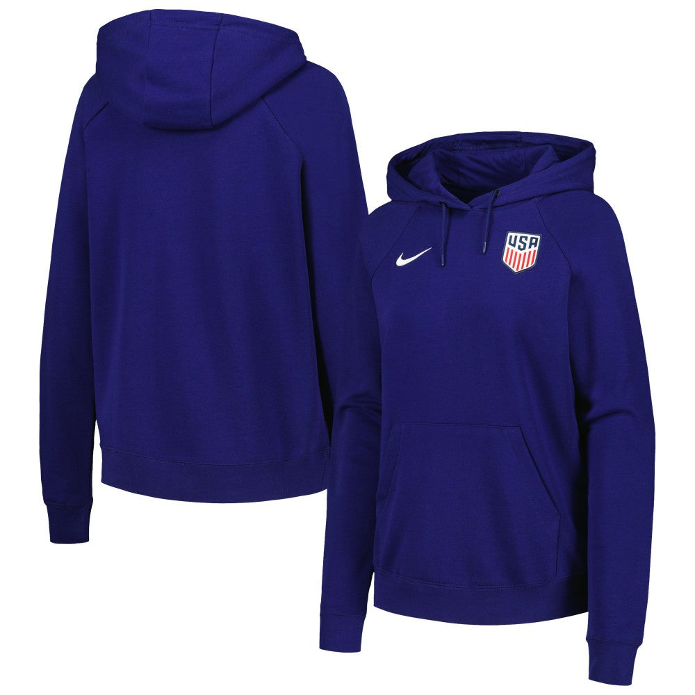 USMNT Women's Essential Raglan Pullover Hoodie Navy | Nike discount