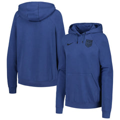 USMNT Women's Essential Raglan Pullover Hoodie Blue | Nike Online