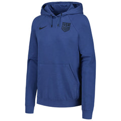 USMNT Women's Essential Raglan Pullover Hoodie Blue | Nike Online