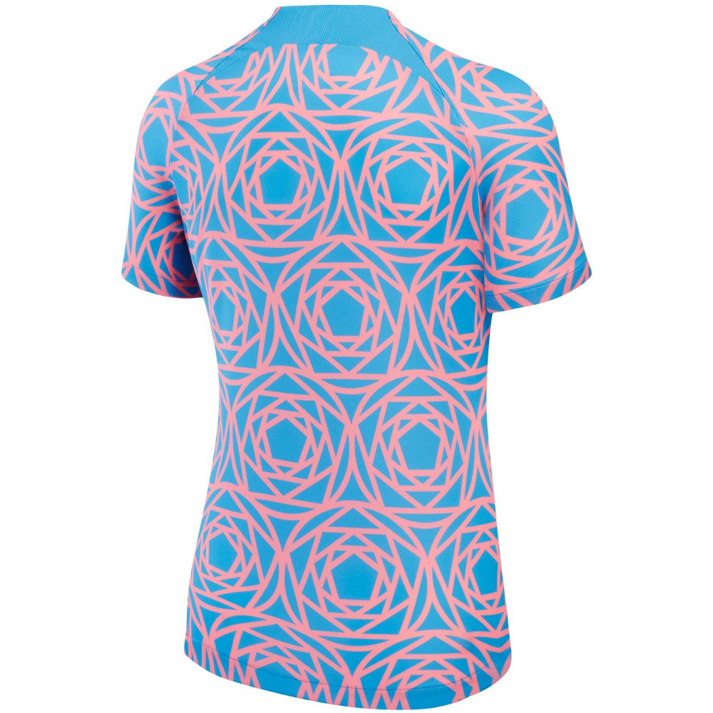 England Women's National Team Women's 2023 Pre-Match Top Pink | Nike