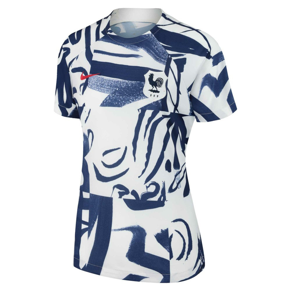France Women's National Team Women's 2023 Pre-Match Top White | Nike Online