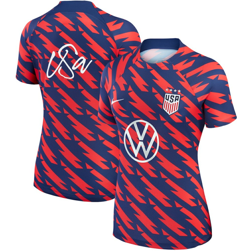 USWNT Women's 2023 Strike Drill Pre-Match Top Navy | Nike online