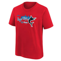 Miami Marlins Nike Youth City Connect Graphic T-Shirt - MLB