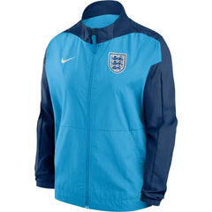 England Women's National Team Women's 2023 Anthem Raglan Performance Full-Zip Jacket Blue | Nike Sale