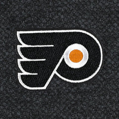 Philadelphia Flyers Antigua Course Quarter-Zip Jacket - Heathered Black - NHL