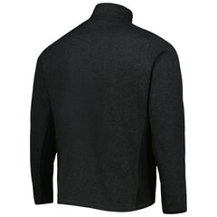 Pittsburgh Penguins Antigua Course Quarter-Zip Jacket - Heathered Black - NHL