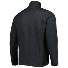 San Jose Sharks Antigua Course Quarter-Zip Jacket - Heathered Black - NHL