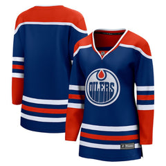Edmonton Oilers Fanatics Women's Home Breakaway Blank Jersey - Royal - NHL