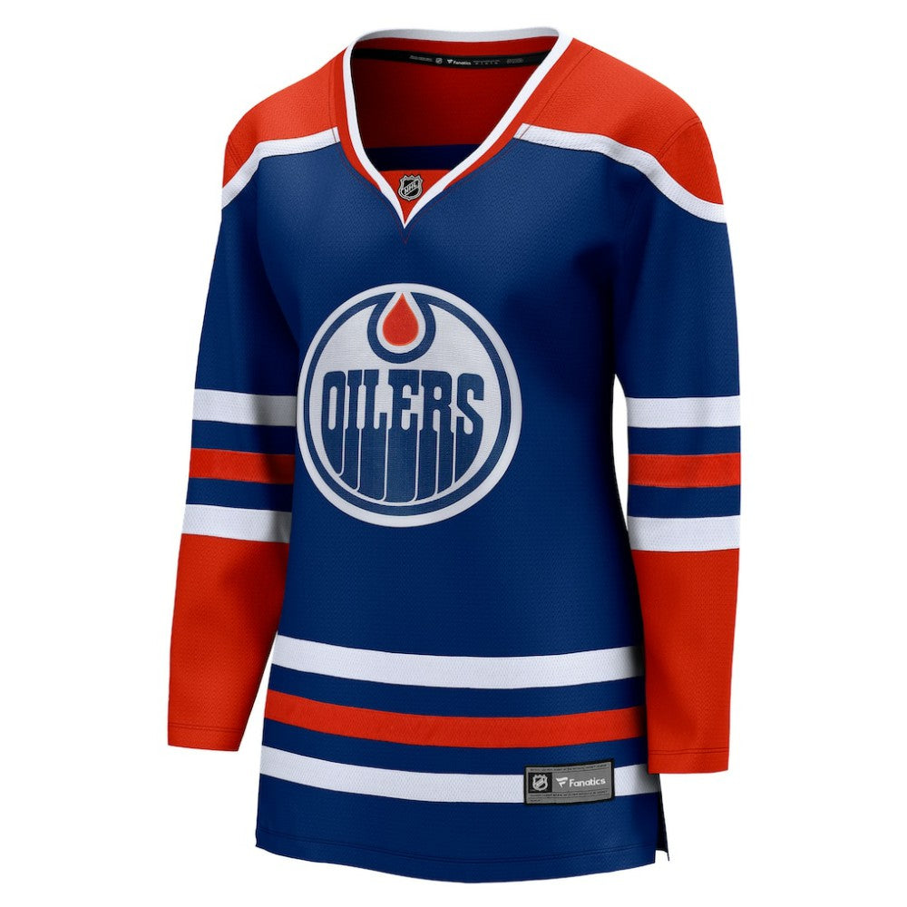Edmonton Oilers Fanatics Women's Home Breakaway Blank Jersey - Royal - NHL