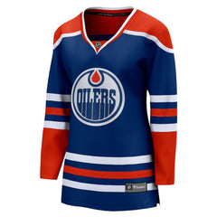 Edmonton Oilers Fanatics Women's Home Breakaway Blank Jersey - Royal - NHL