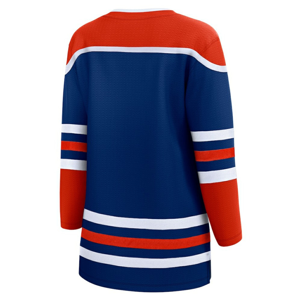 Edmonton Oilers Fanatics Women's Home Breakaway Blank Jersey - Royal - NHL