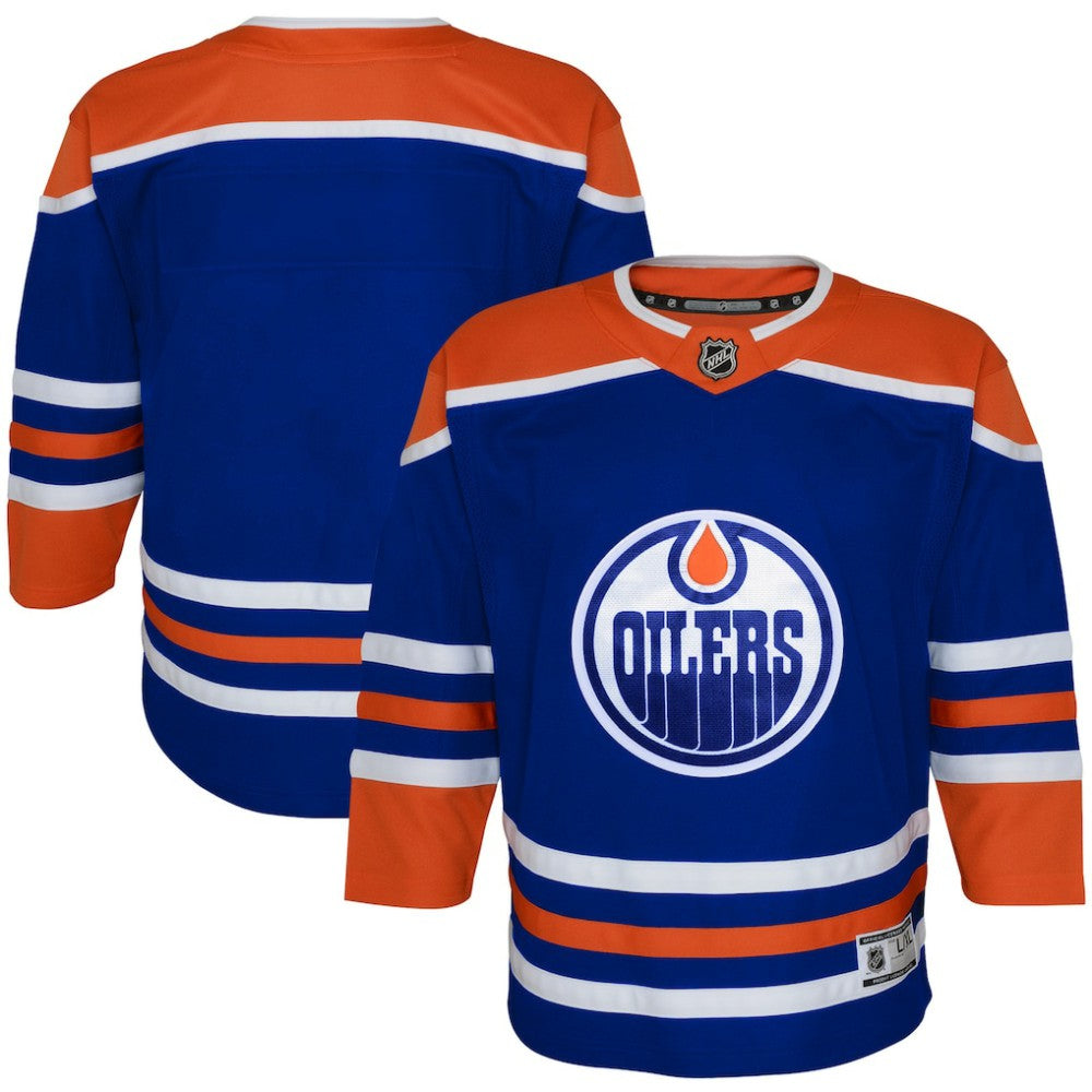 Edmonton Oilers Youth Home Premier Jersey - Royal - NHL