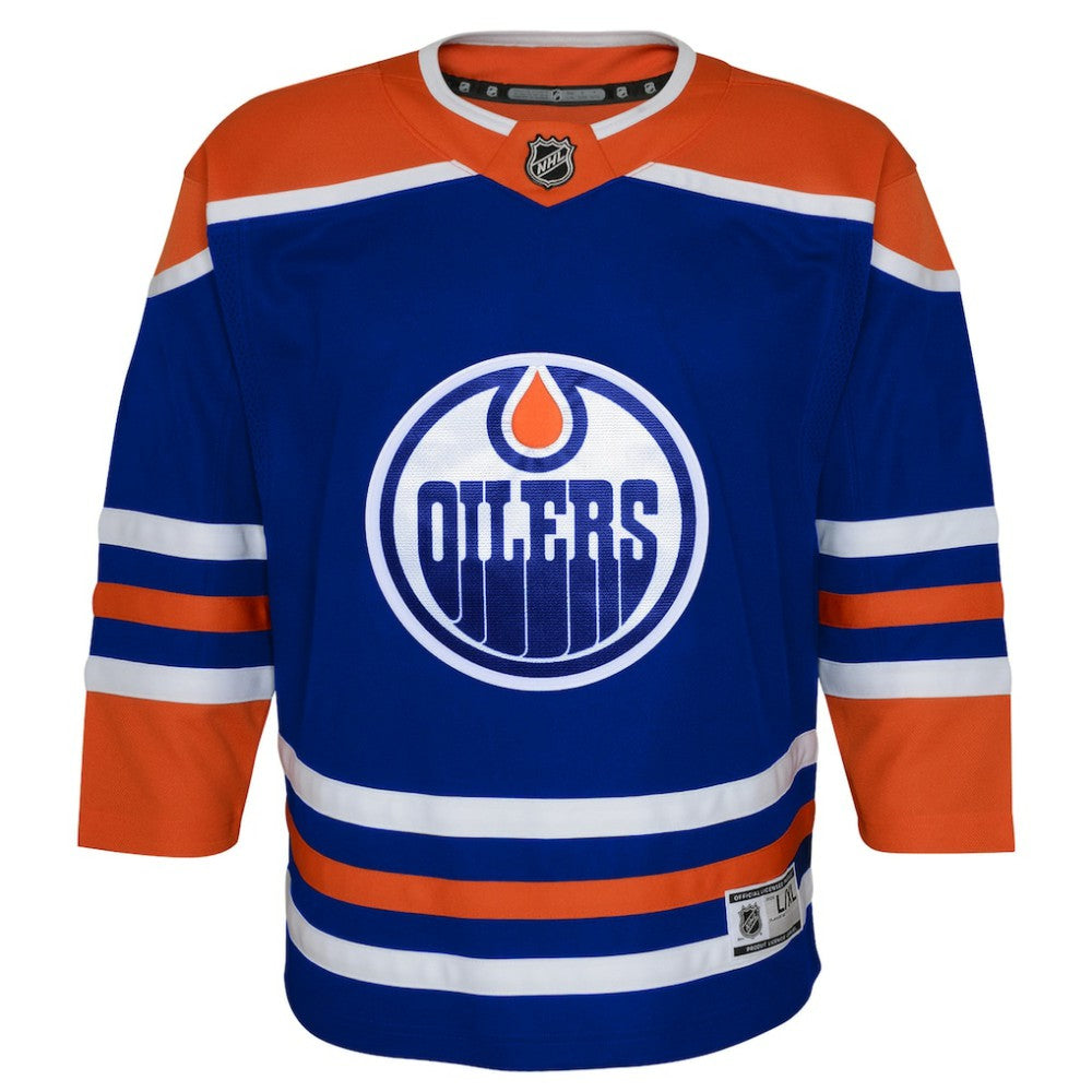 Edmonton Oilers Youth Home Premier Jersey - Royal - NHL