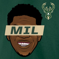 Giannis Antetokounmpo Milwaukee Bucks Know The Game T-Shirt Green - NBA