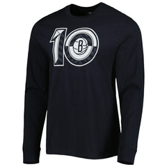 Brooklyn Nets '47 10th Anniversary Super Rival Long Sleeve T-Shirt Black - NBA