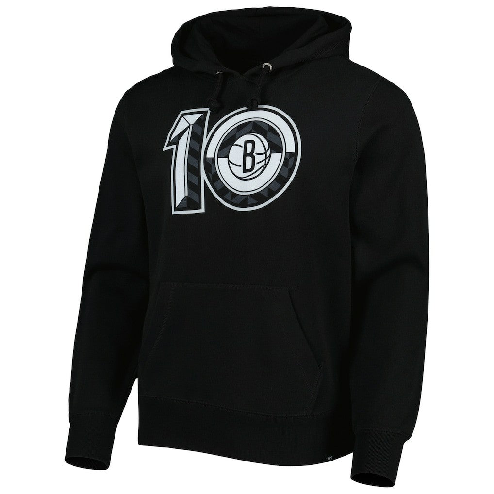 Brooklyn Nets '47 10th Anniversary Headline Pullover Hoodie Black - NBA