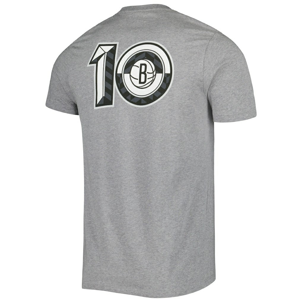 Brooklyn Nets '47 10th Anniversary Backer T-Shirt Heather Gray - NBA