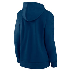 Chicago Bears Women's Primary Logo Pullover Hoodie Navy | NFL