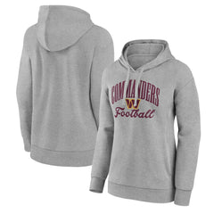 Washington Commanders Women's Victory Script Pullover Hoodie Gray | NFL