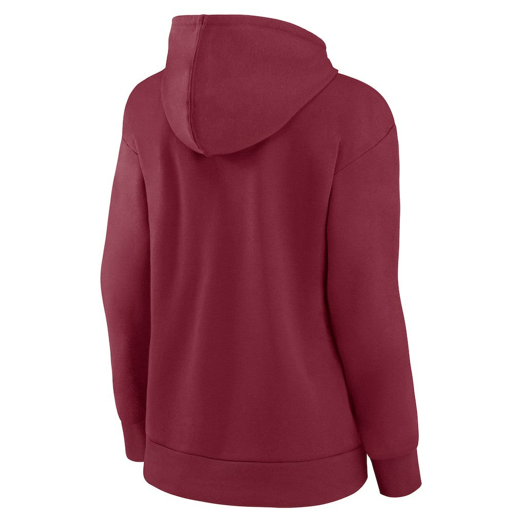 Washington Commanders Women's Victory Script Pullover Hoodie Burgundy | NFL