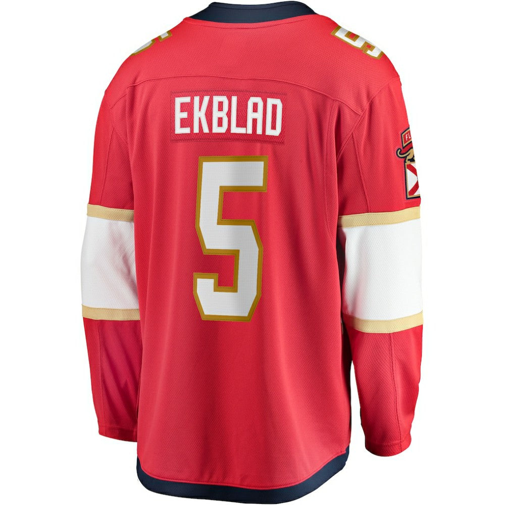 Aaron Ekblad Florida Panthers Fanatics Home Team Breakaway Player Jersey - Red - NHL