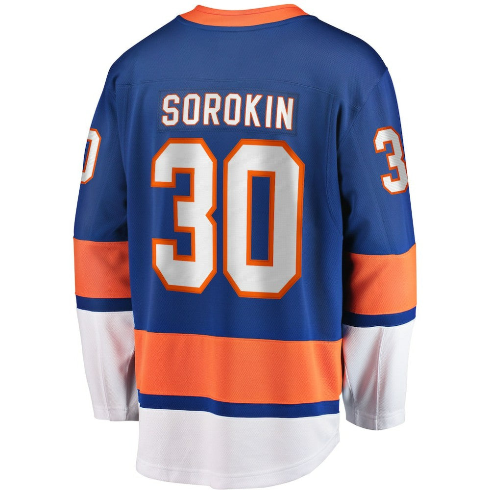 Ilya Sorokin New York Islanders Fanatics Home Breakaway Player Jersey - Royal - NHL