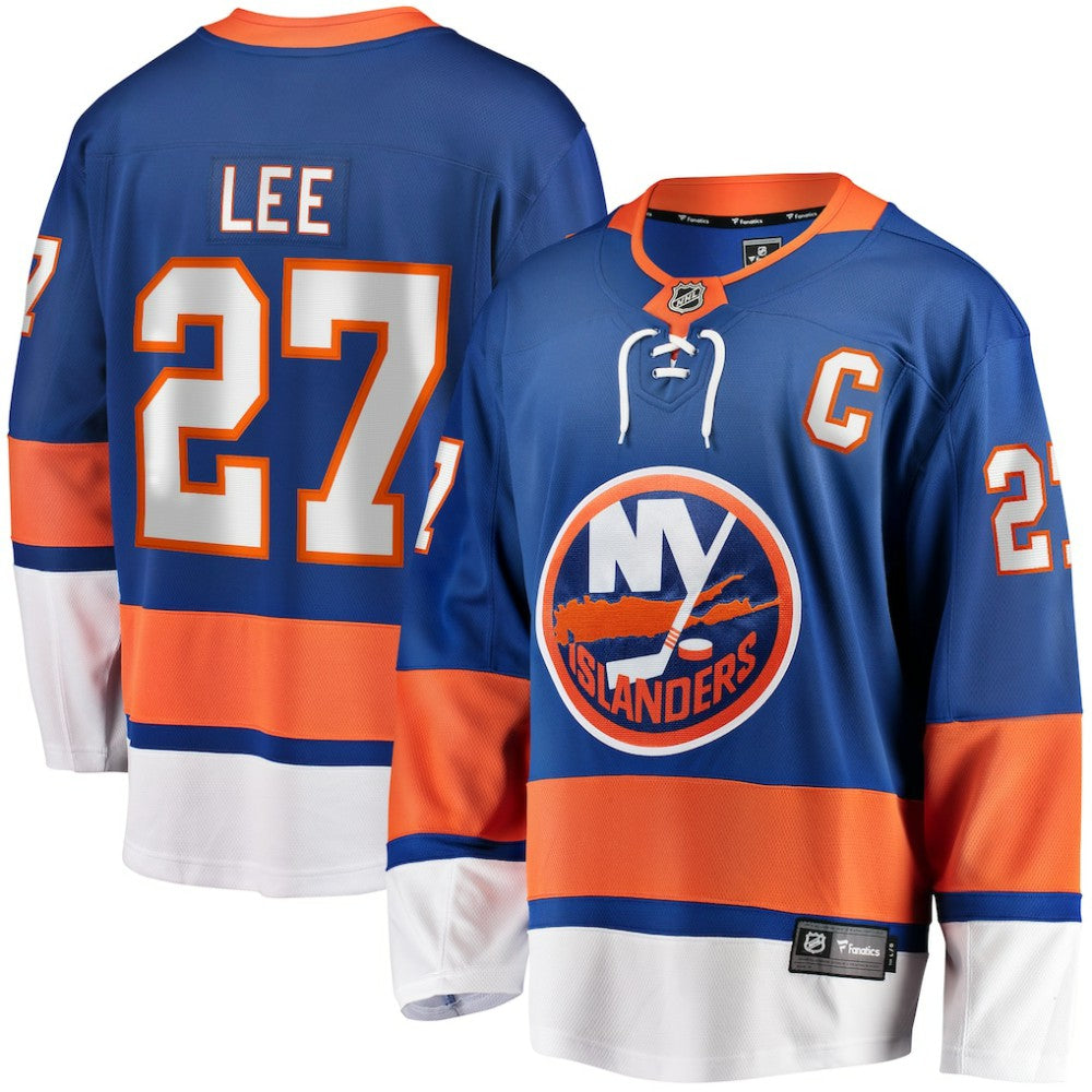 Anders Lee New York Islanders Fanatics Home Captain Patch Breakaway Player Jersey - Royal - NHL