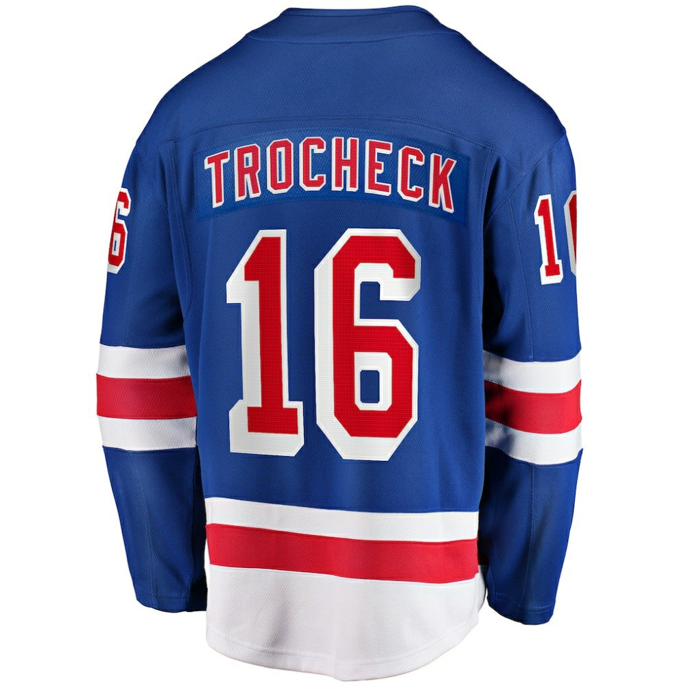 Vincent Trocheck New York Rangers Fanatics Home Breakaway Player Jersey - Blue - NHL