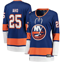 Sebastian Aho New York Islanders Fanatics Women's Home Breakaway Player Jersey - Royal - NHL