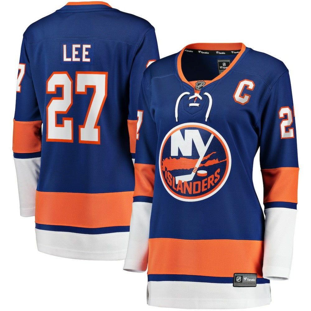 Anders Lee New York Islanders Fanatics Women's Home Captain Patch Breakaway Player Jersey - Royal - NHL