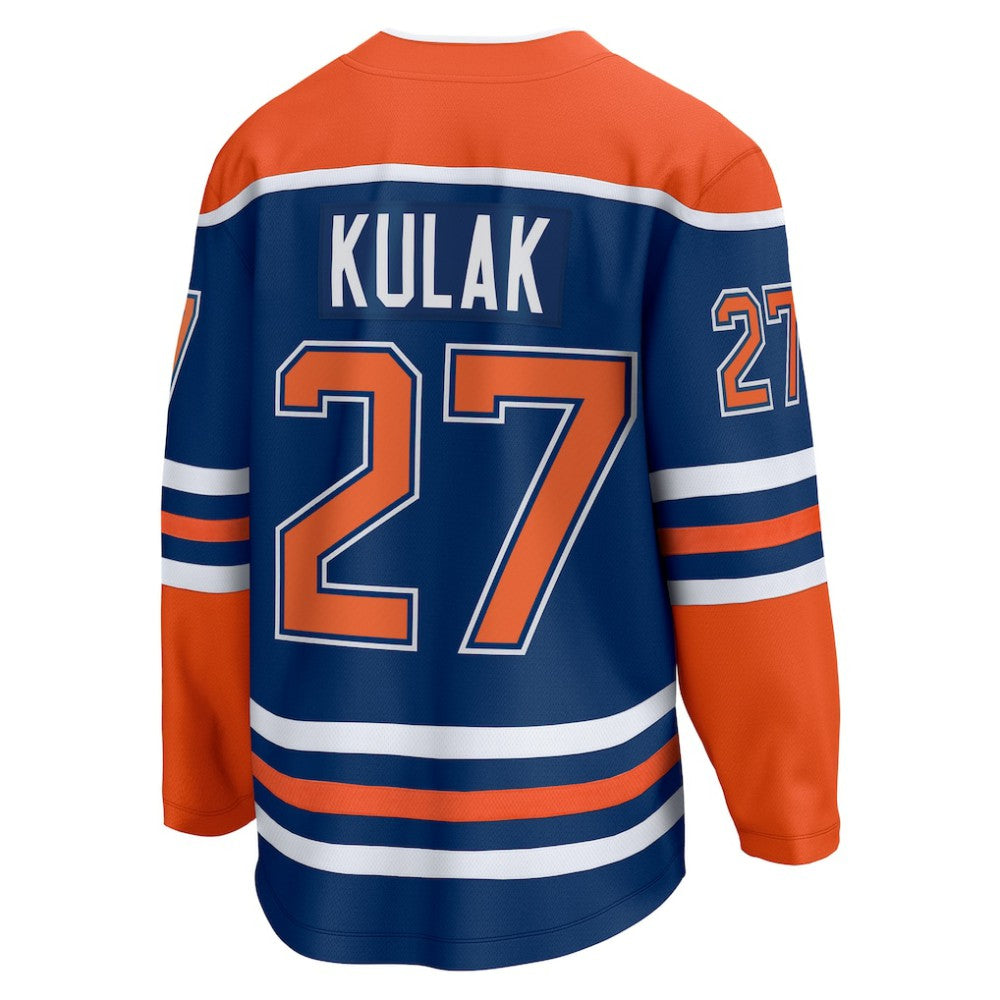 Brett Kulak Edmonton Oilers Fanatics Home Breakaway Player Jersey - Royal - NHL